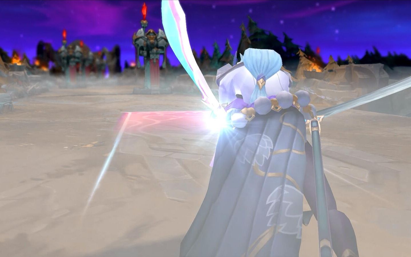 踩点专用 双剑华斩特写镜头