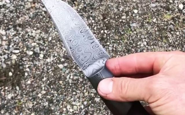 abs ms刀匠 adam desrosiers 大马士革小猎刀