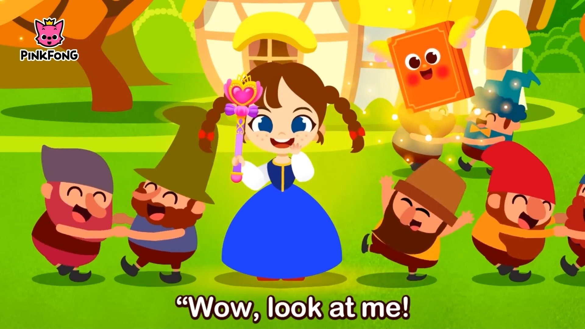 my princess world pinkfong英语启蒙歌曲 童谣 英文启蒙儿歌 动画片
