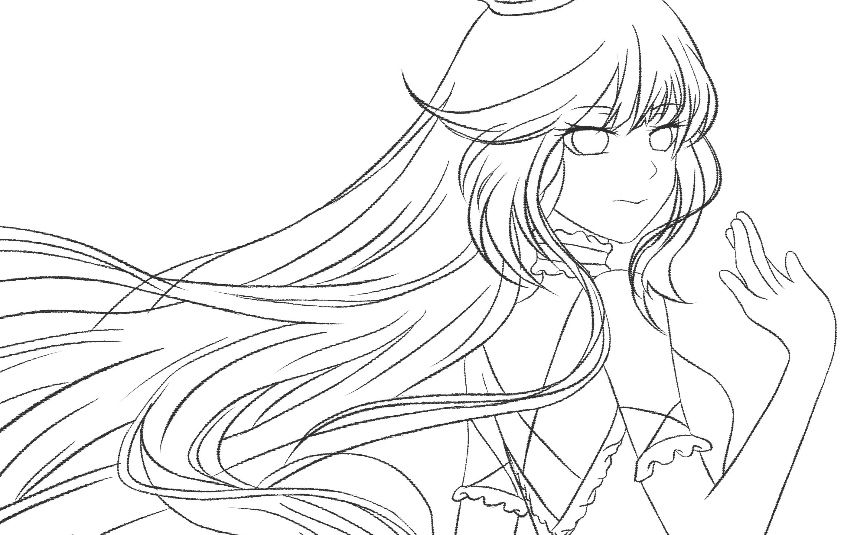 【鼠尾草的日常】莉莉丝临摹一/线稿