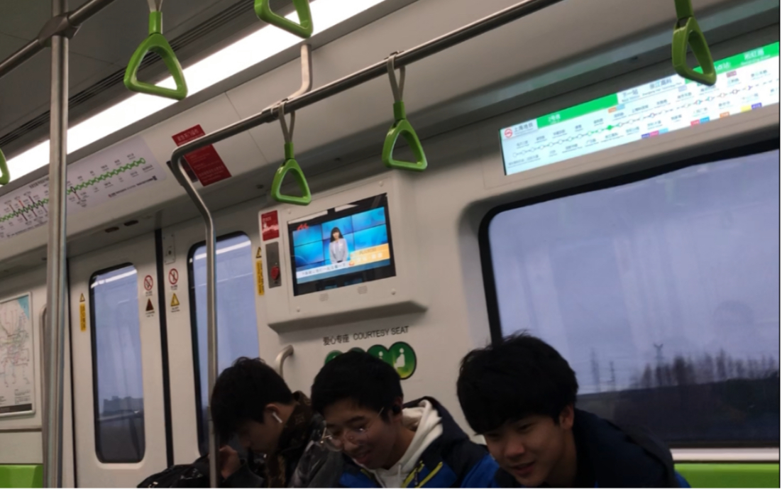 【上海地铁】#定位拍摄:2号线02a05型绿灯侠02092号车 龙阳路-张江