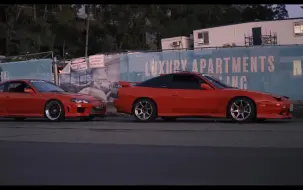 Download Video: 【JDM】Red Diamonds  SilviaRepublic Nissan Silvia S15 & 180sx  4K