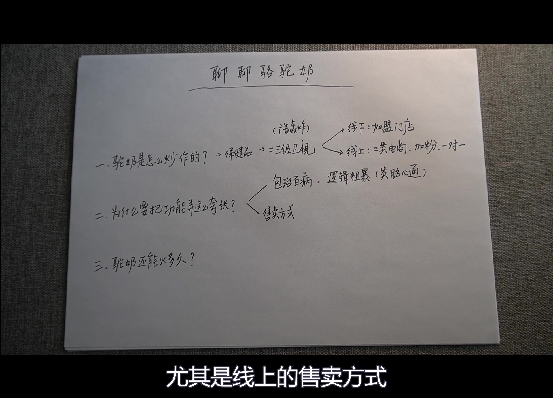 聊聊骆驼奶,2019年最火的智商税产品哔哩哔哩bilibili