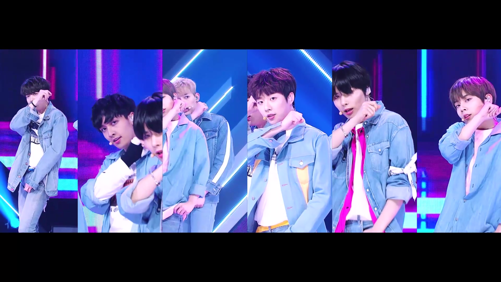【produce x 101】energetic 六人同屏直拍