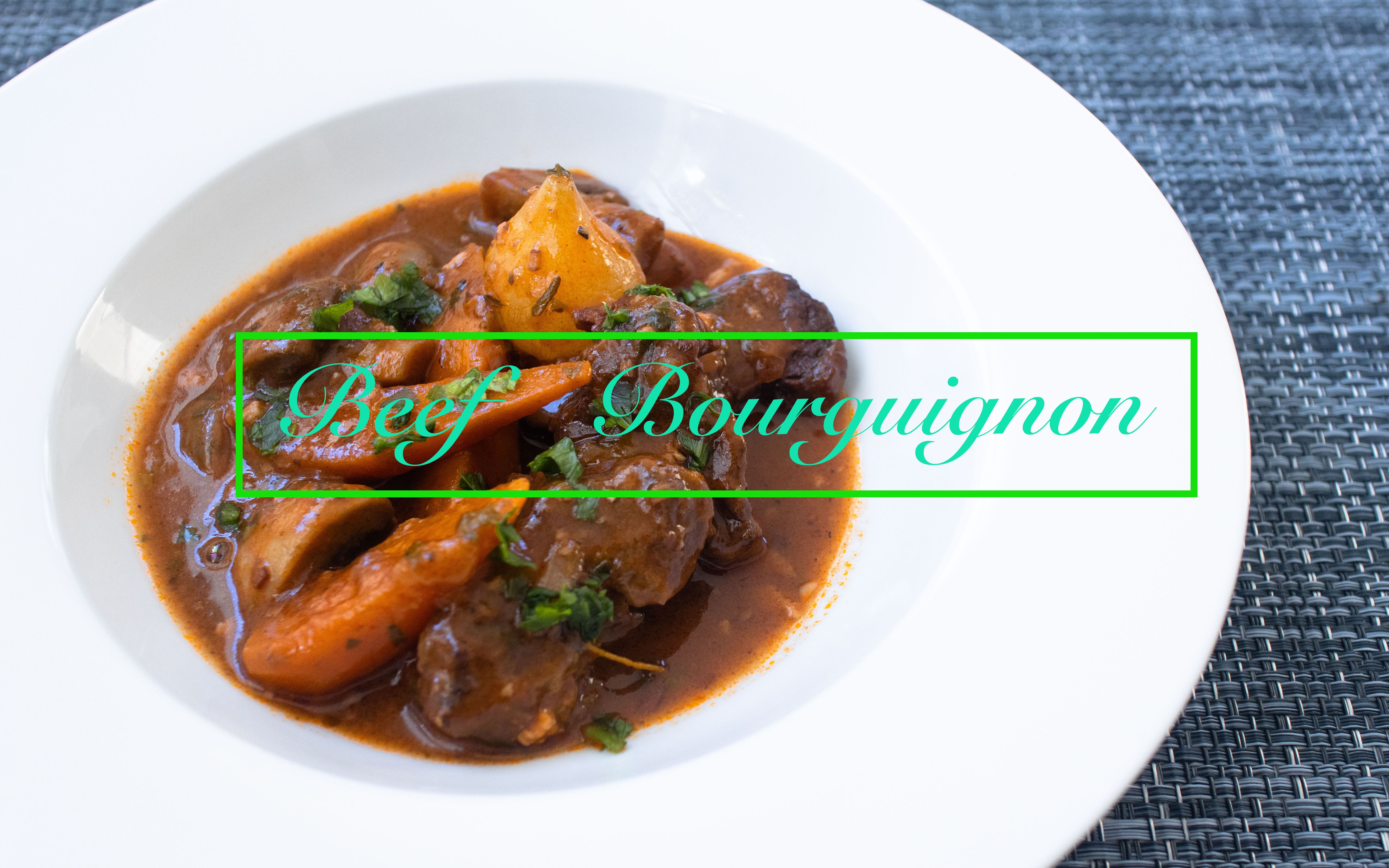 红酒烩牛肉|Beef Bourguignon哔哩哔哩bilibili