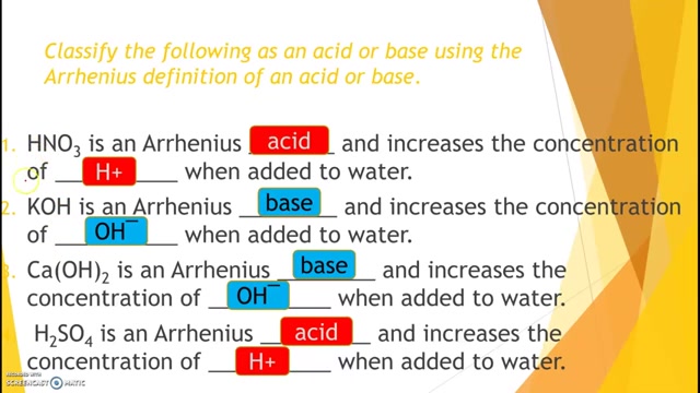 Acids& Bases Arrhenius & Bronsted Lowry哔哩哔哩bilibili