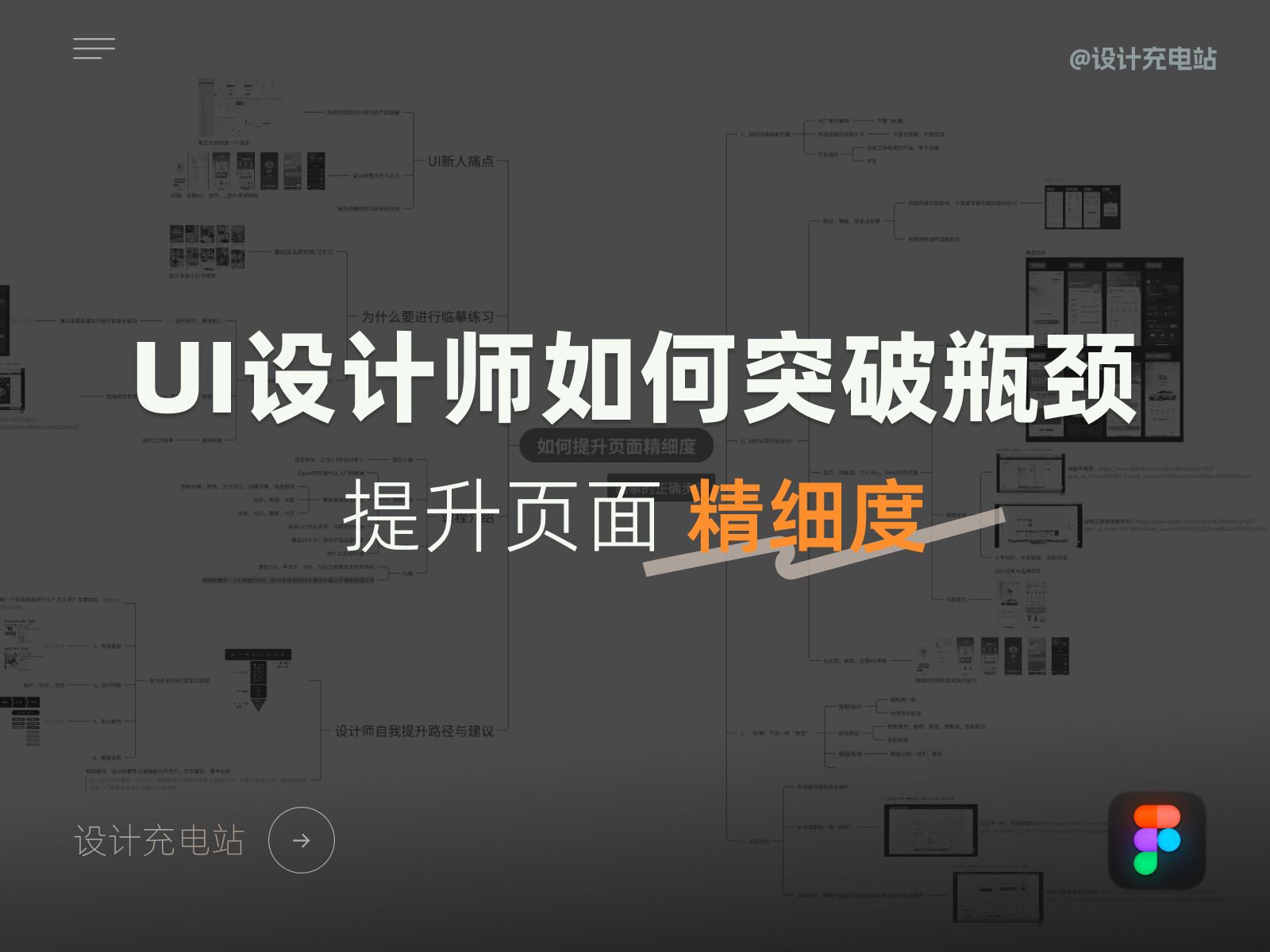 【先看这期】UI设计师高效临摹方法|突破瓶颈提升页面精细度哔哩哔哩bilibili