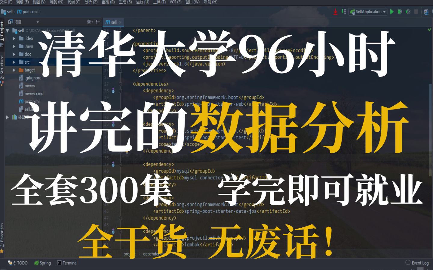 清华大学96小时讲完的Python数据分析!完整版300集,零基础入门 实战丰富,学不会退出IT界!(数据分析数据挖掘全面教程)哔哩哔哩bilibili