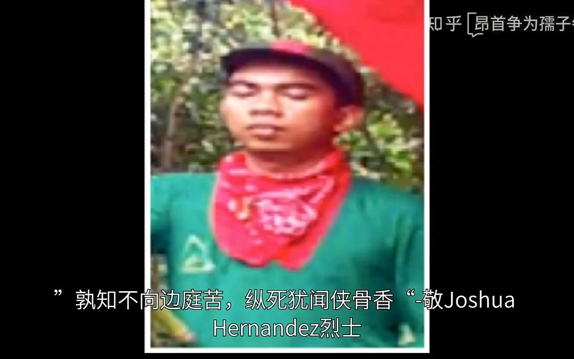 ”孰知不向边庭苦,纵死犹闻侠骨香“敬Joshua Hernandez烈士哔哩哔哩bilibili