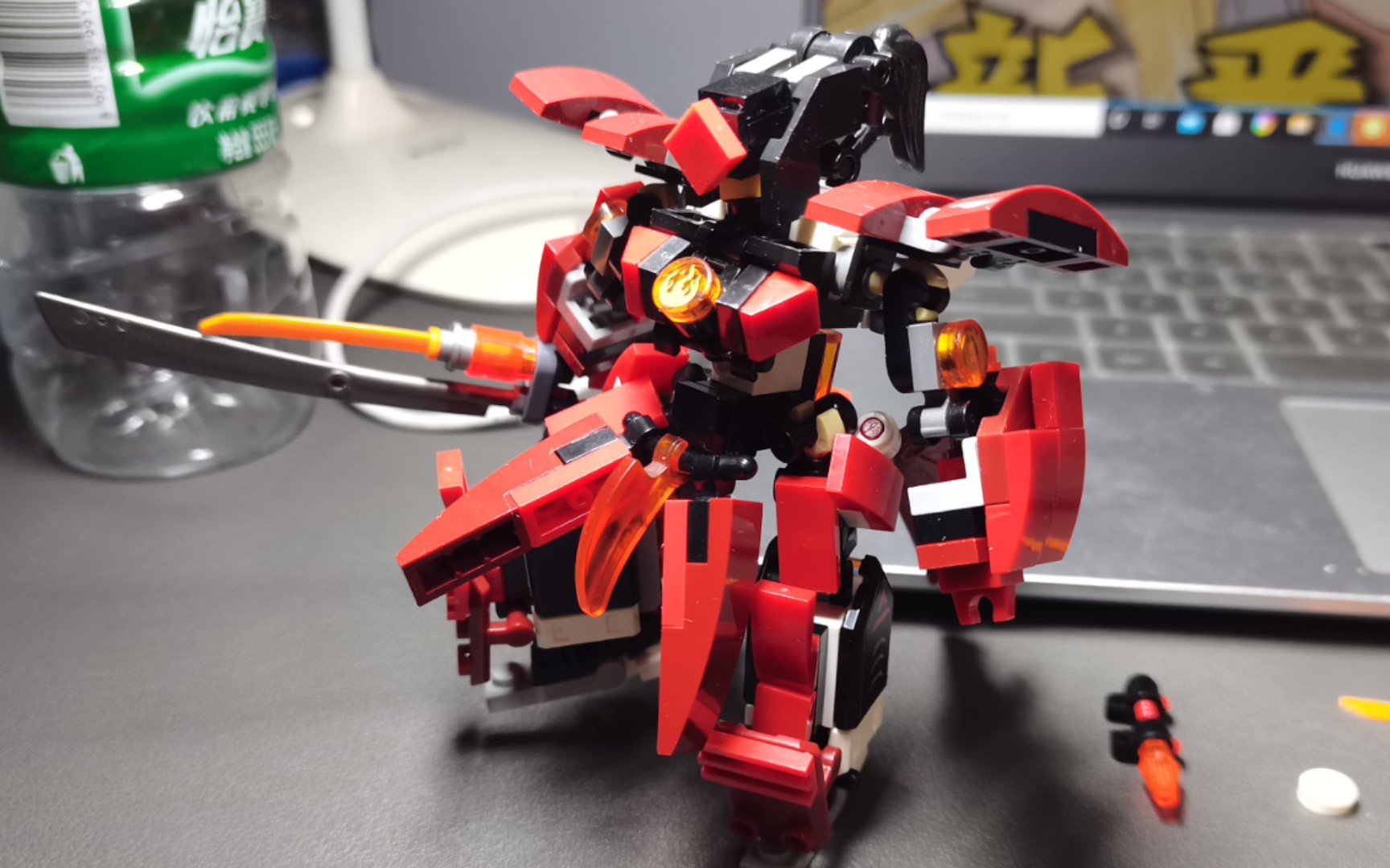 积木moc,武士机甲修改版