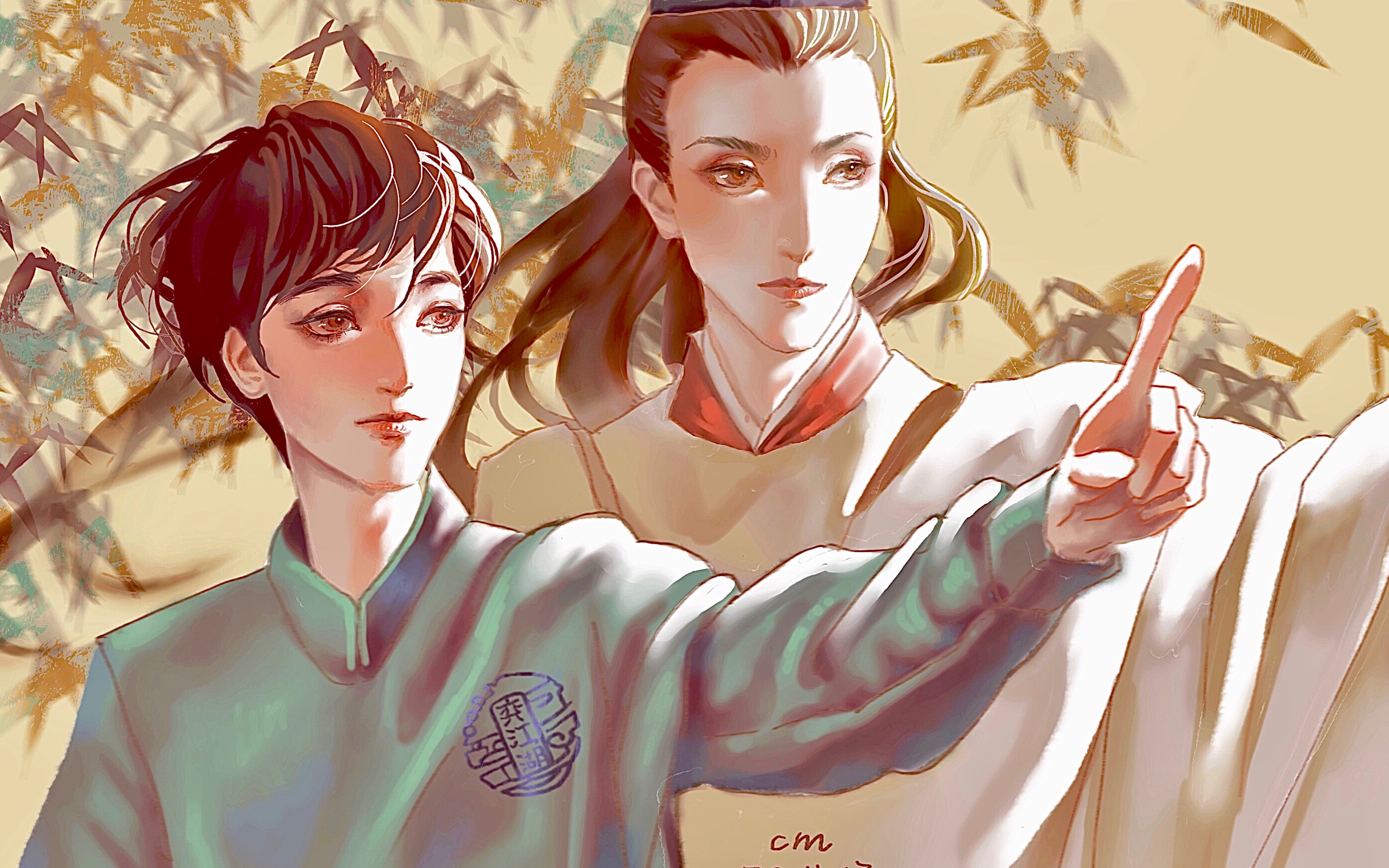 【棋魂同人绘画】"你学棋多久了?""一千年"