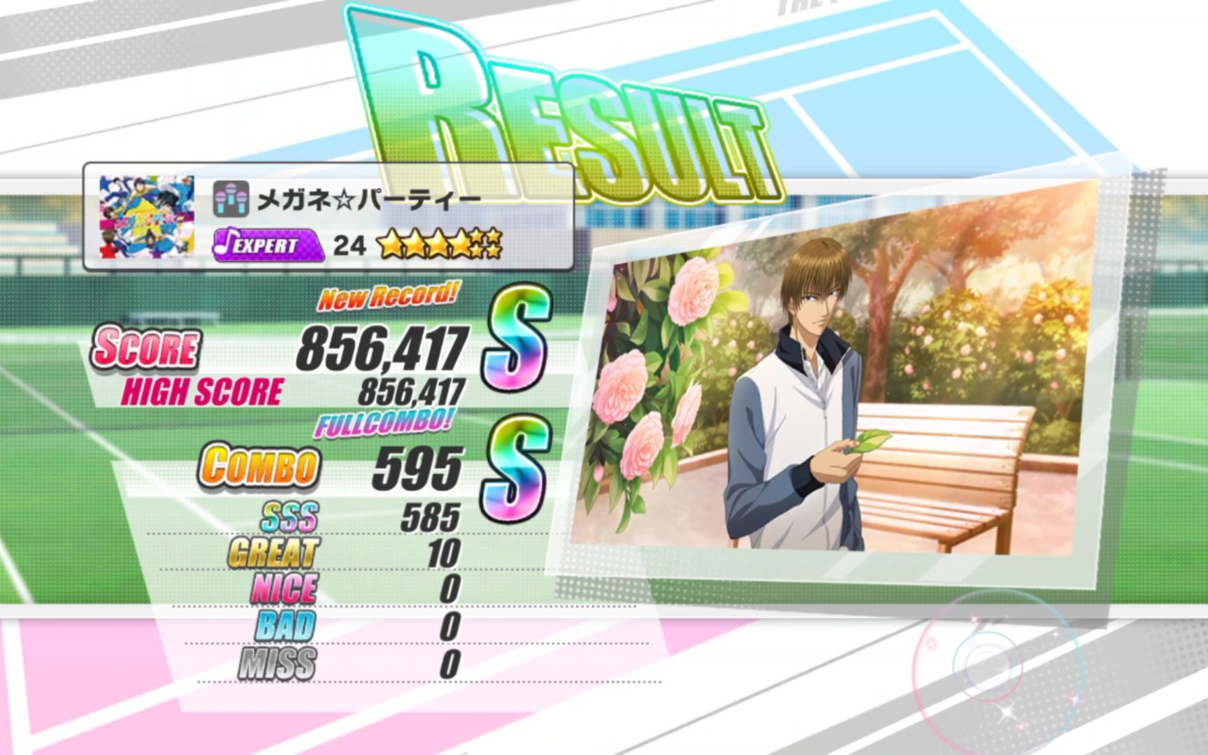 新网王Rising Beat/メガネ☆パーティー音游热门视频