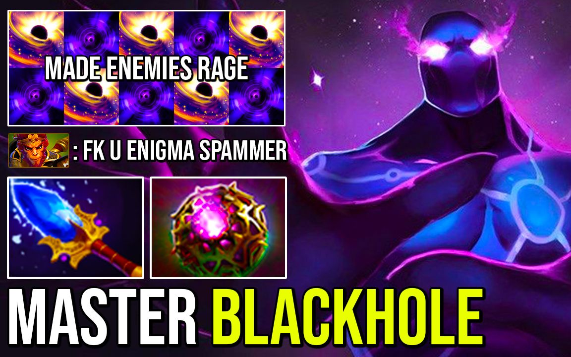 【dota2】谜团 ,黑洞 ,7.27版 by dota 2 pango