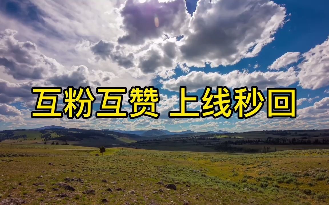 互粉互赞 互必回 绝不漏掉一个_哔哩哔哩_bilibili