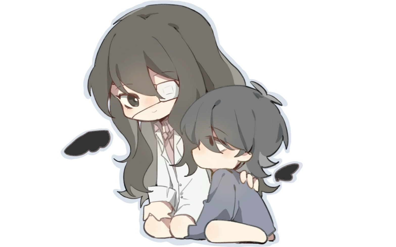 废柴狐阿桔同人手书nevergrowup夏元蝶亲情向