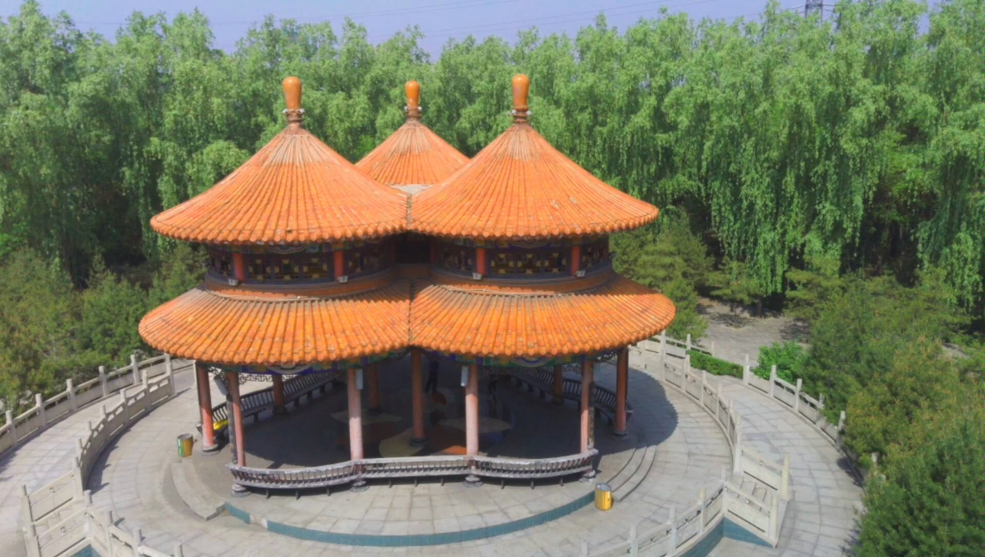 航拍介休三贤亭_哔哩哔哩 (゜-゜)つロ 干杯~-bilibili