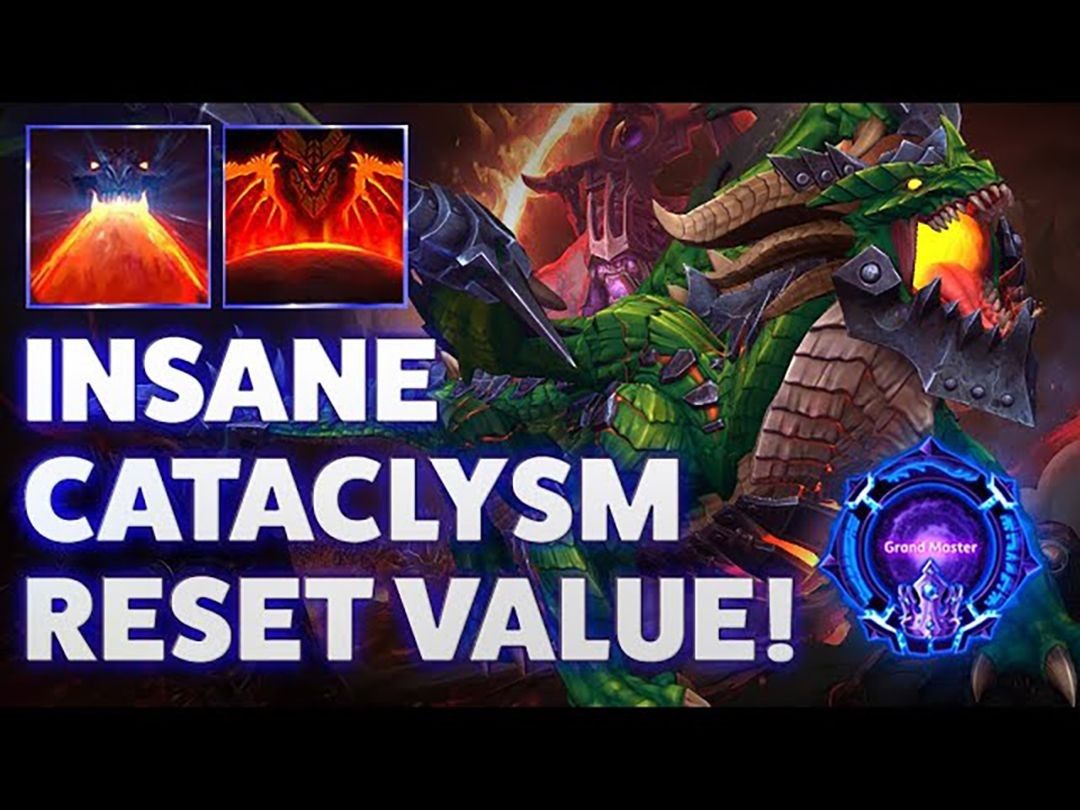 死亡之翼 Deathwing Cataclysm  INSANE CATACLYSM RESET VALUE!  Grandmaster电子竞技热门视频