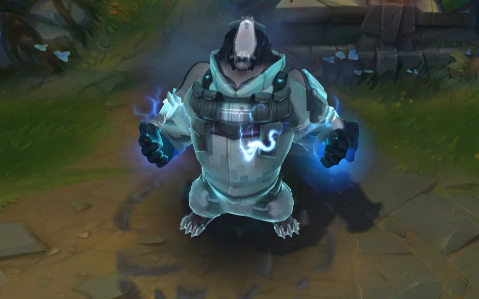 【皮肤预览】重做后的北地风暴 沃利贝尔