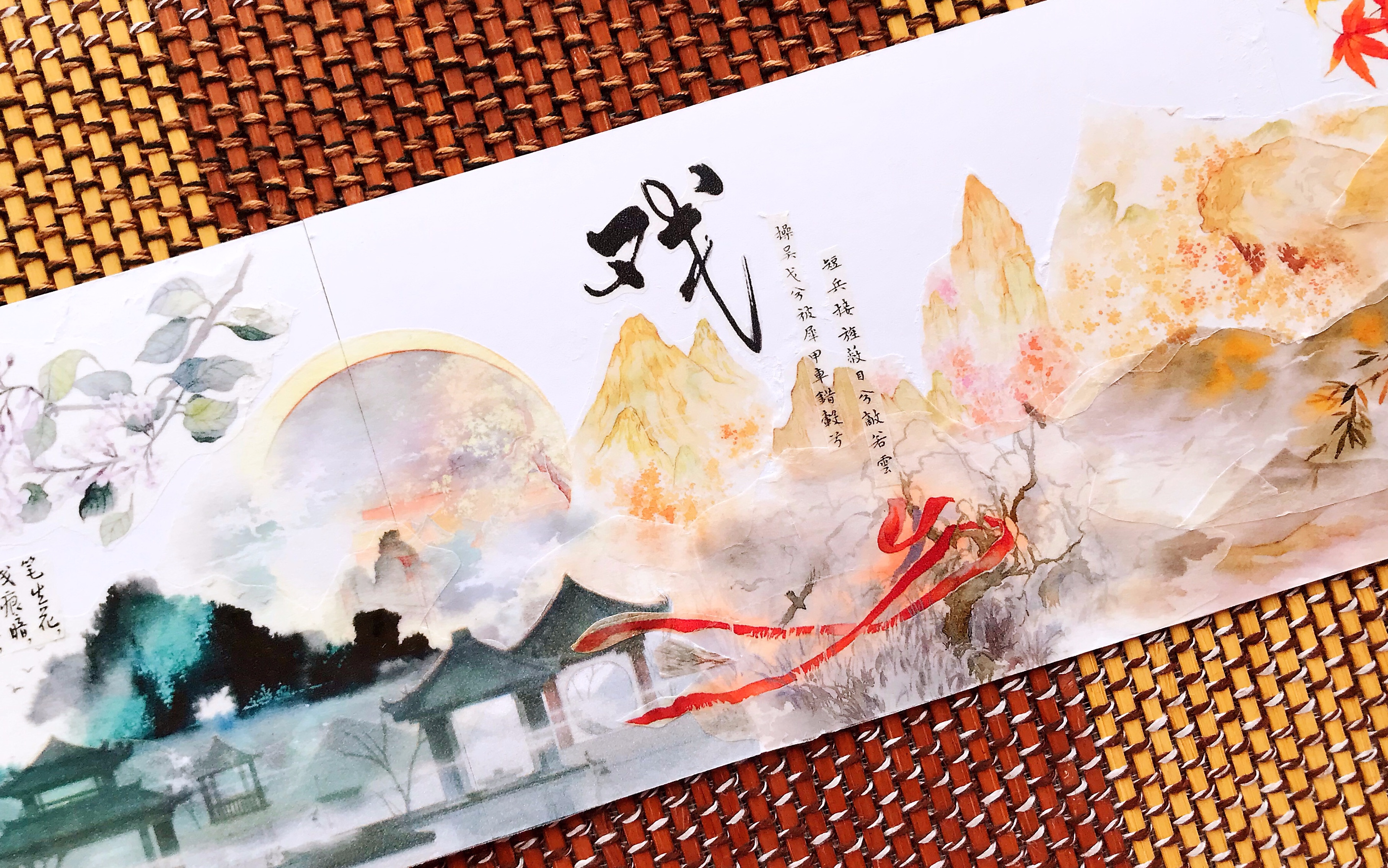 【古风拼贴x水上灯】她在恨里灼灼,却于爱中恻恻,没入水上灯火.