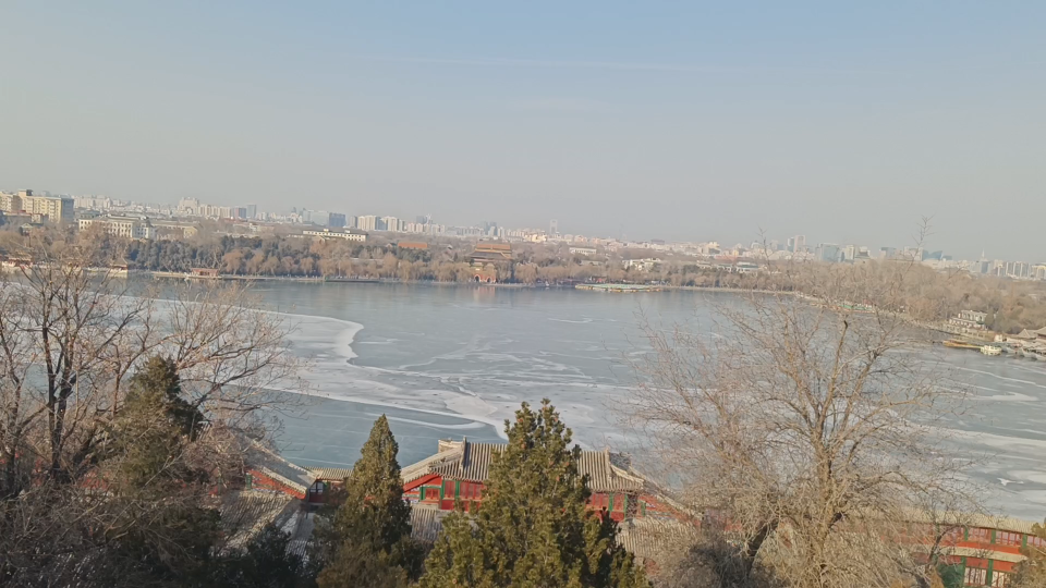 北海公园山顶风景,太美了