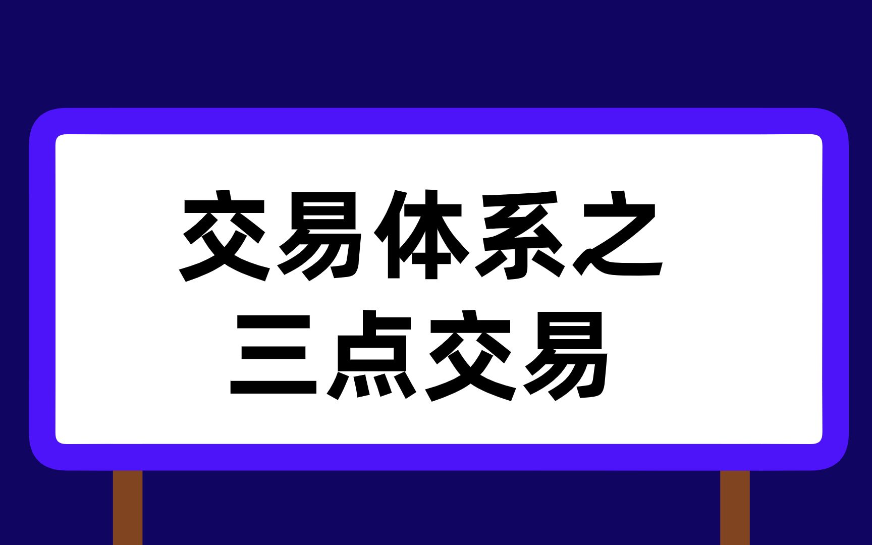 交易体系之三点交易 交易体系的构建 黄金日内短线技术解析哔哩哔哩bilibili