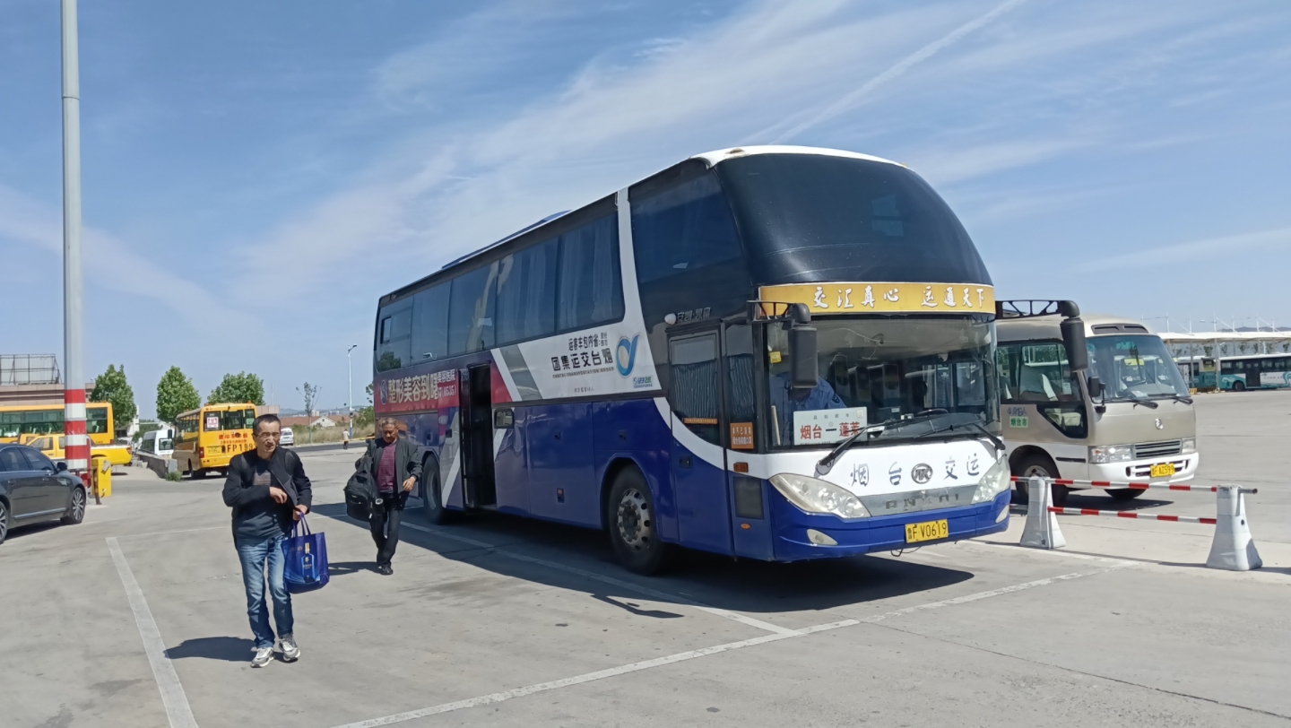 【pov】烟台交运"烟台62蓬莱"客运线安凯错层二层前排短pov(倍速)