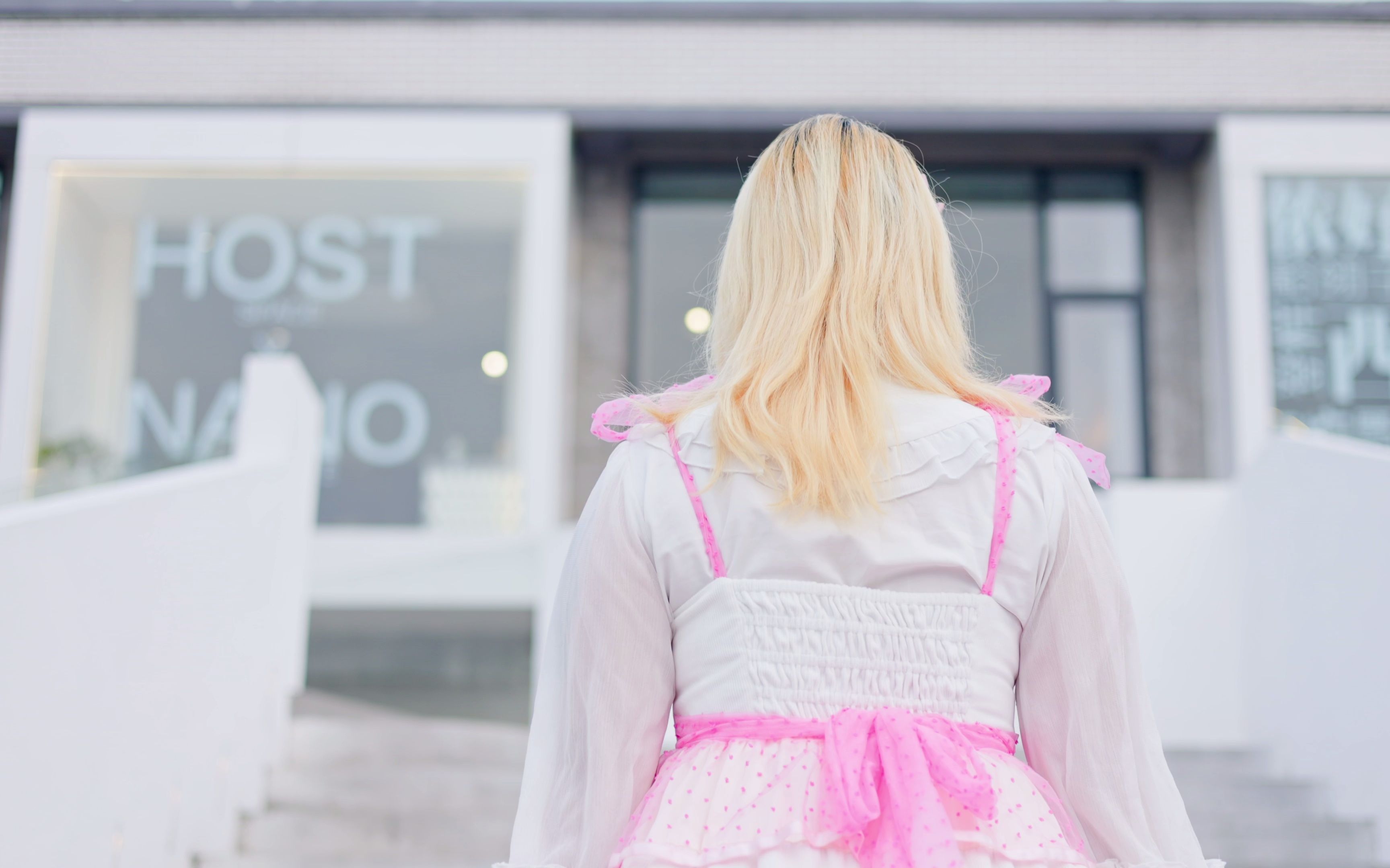 【4k60】宁波demohood青年创意社区 lolita背影 摄影打卡