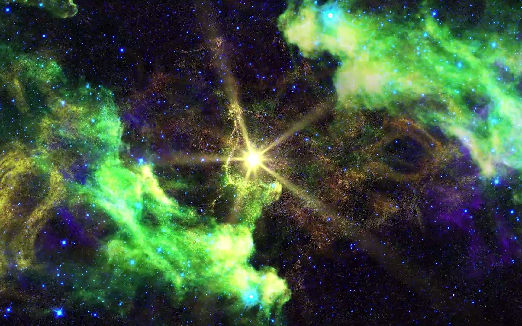 浩瀚星云宇宙太空三维行星陨石银河星球动画特效05