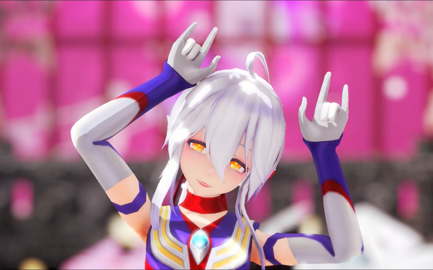 【弱音mmd】就让迪迦娘来拯救你吧!