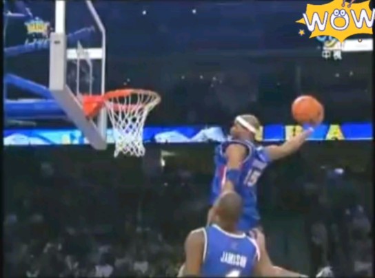 【新泽西半人半神】卡特2005赛季十佳球|不光有精彩扣篮 还有帅气转体