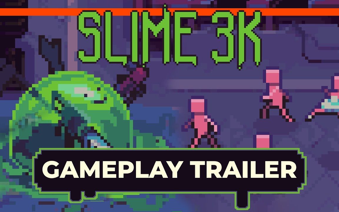 [图]【官方预告】《暴君的游戏》系列动作肉鸽新作《Slime 3K: Rise Against Despot》玩法预告