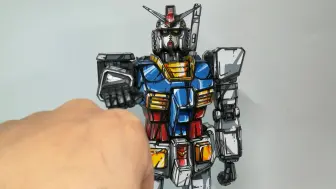 Download Video: RX78-2二次元涂装流程展示