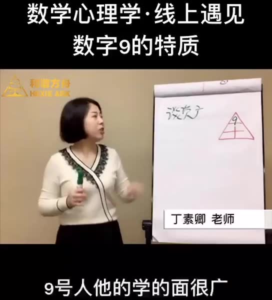 [图]和谐方舟数字心理学：9号人学习面很广，带来的是什么？