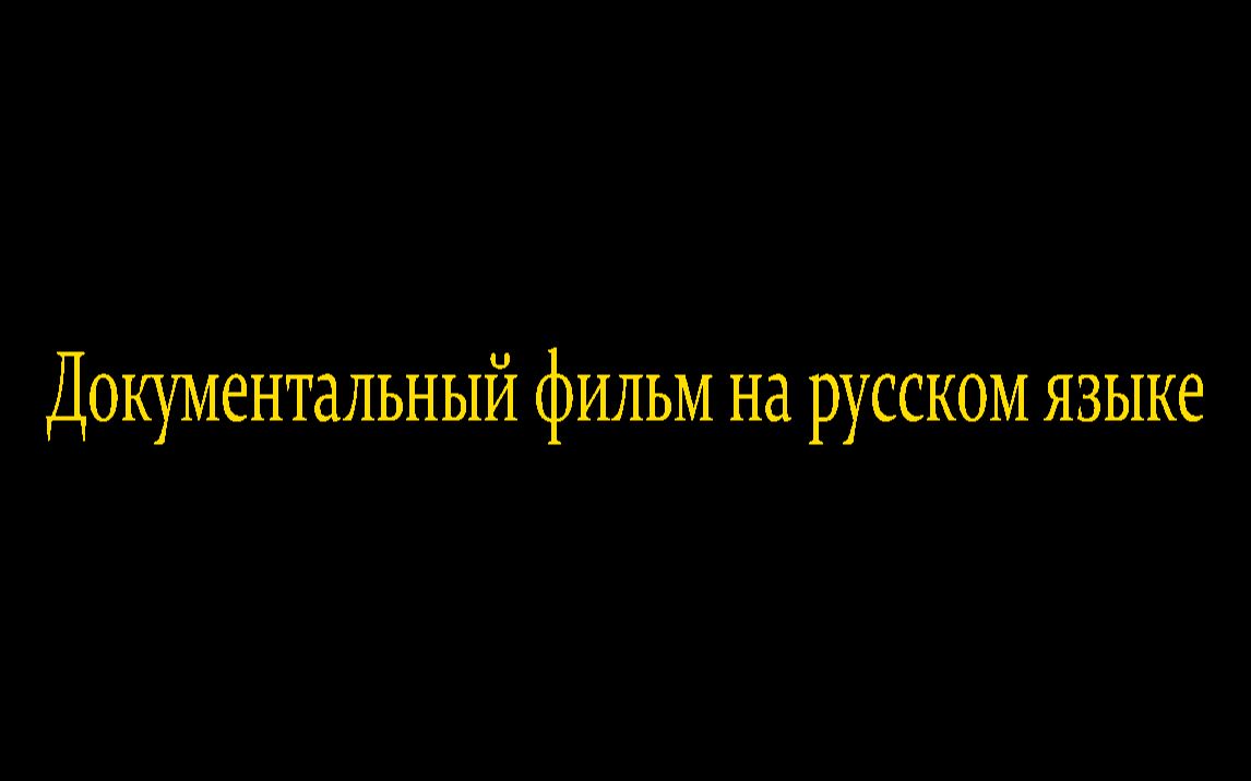 [图]Документальный фильм на русском языке