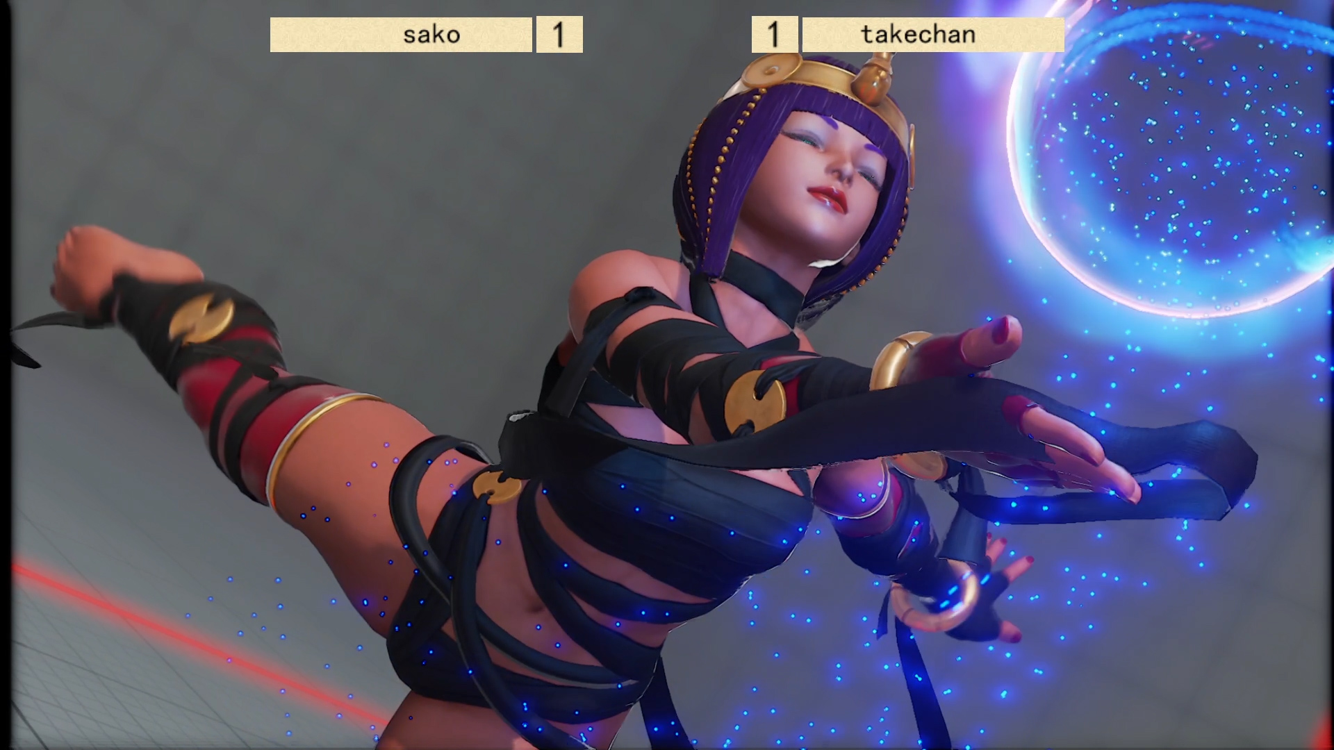 街霸5:神之手sako惨遭墙角连投降智惨案!