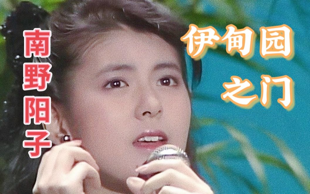 【南野阳子】高画质现场 | 楽园のDoor(伊甸园之门)哔哩哔哩bilibili