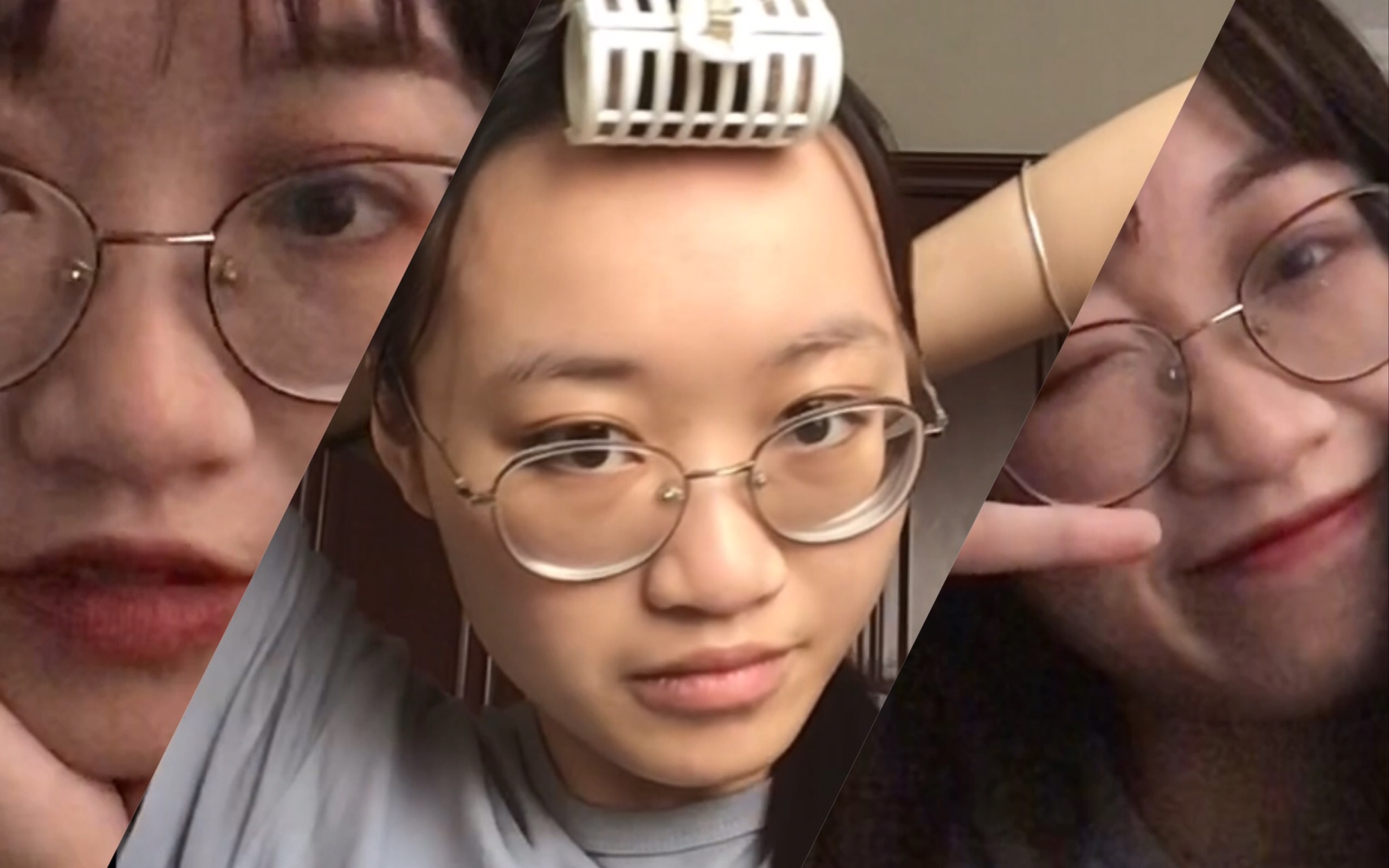 1000度高度近视是怎么化妆的执着于不脱眼镜也可以化完妆