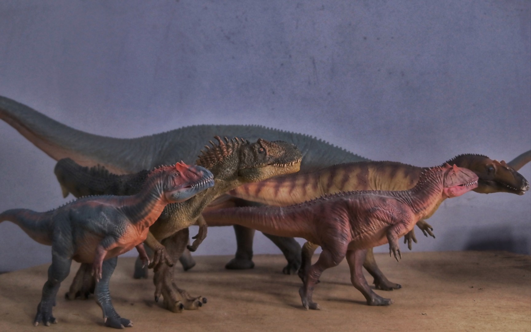 好龙谷&papo&pnso异特龙在高温暴晒下的脚软程度对比