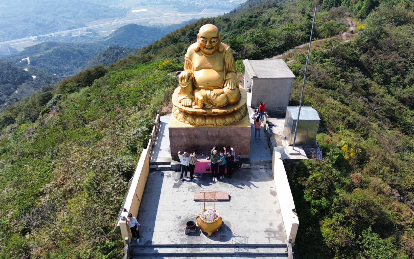 秋天宁波徒步 金峨禅寺 路线见简介