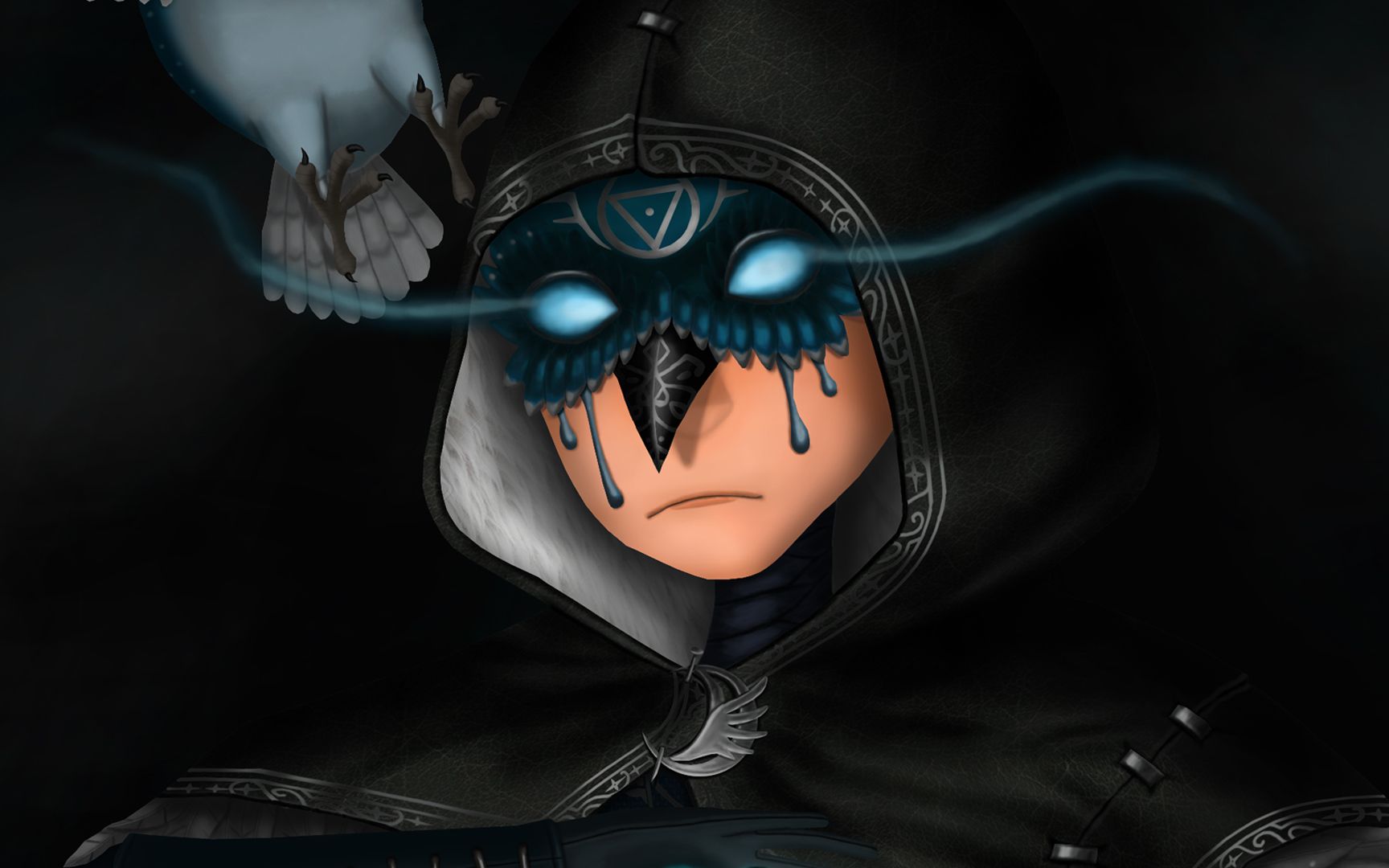 [photoshop painting] 第五人格99夜行枭先知【专业的不专业