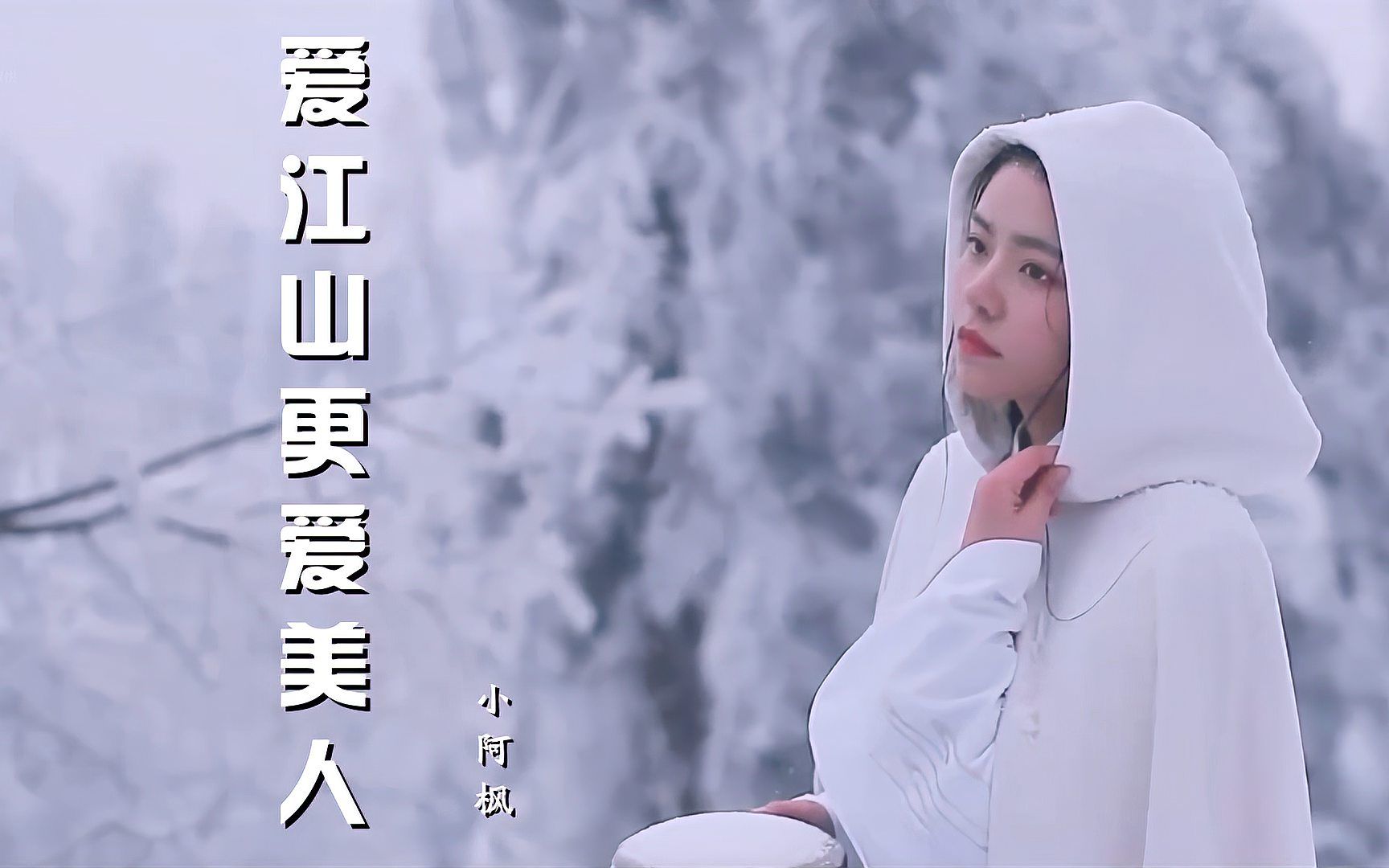 小阿枫一首爱江山更爱美人独特的声音太好听了听了还想听