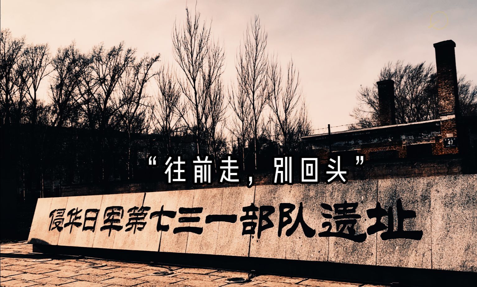 "往前走,别回头"