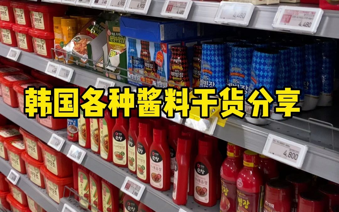 进来避坑!在韩国烤肉拌饭最常用的辣酱居然是这些?哔哩哔哩bilibili