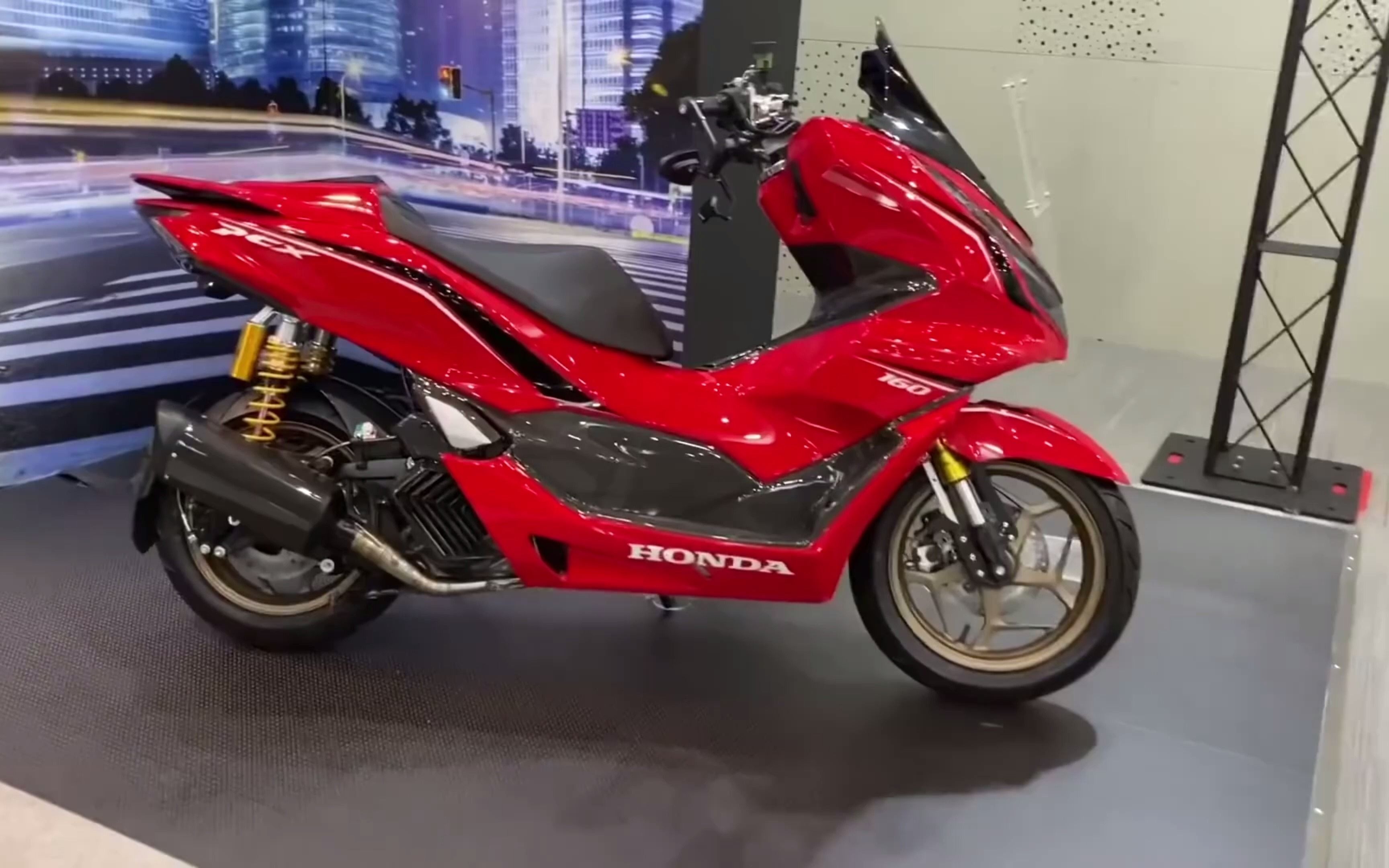 本田pcx160改装_哔哩哔哩_bilibili