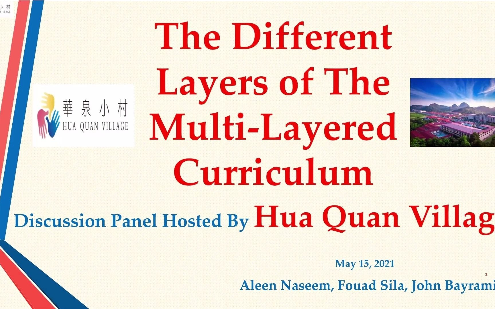 The Different Layers of the Multi Layered Curriculum ( Discussion Panel )哔哩哔哩bilibili