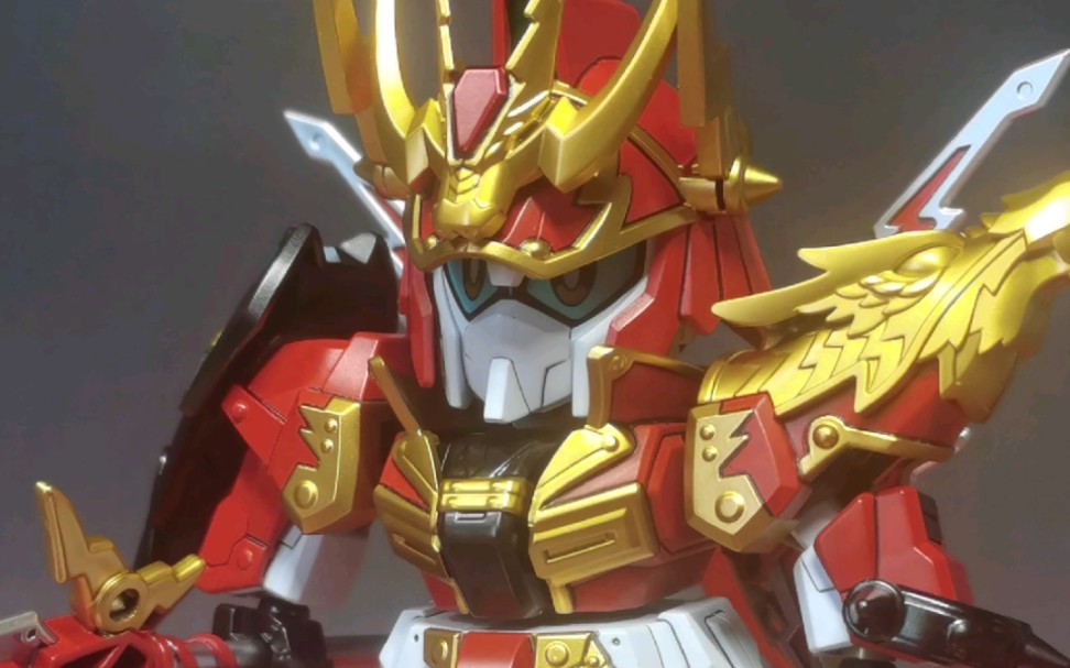 【代工成品分享】sd三国传 雷装张飞