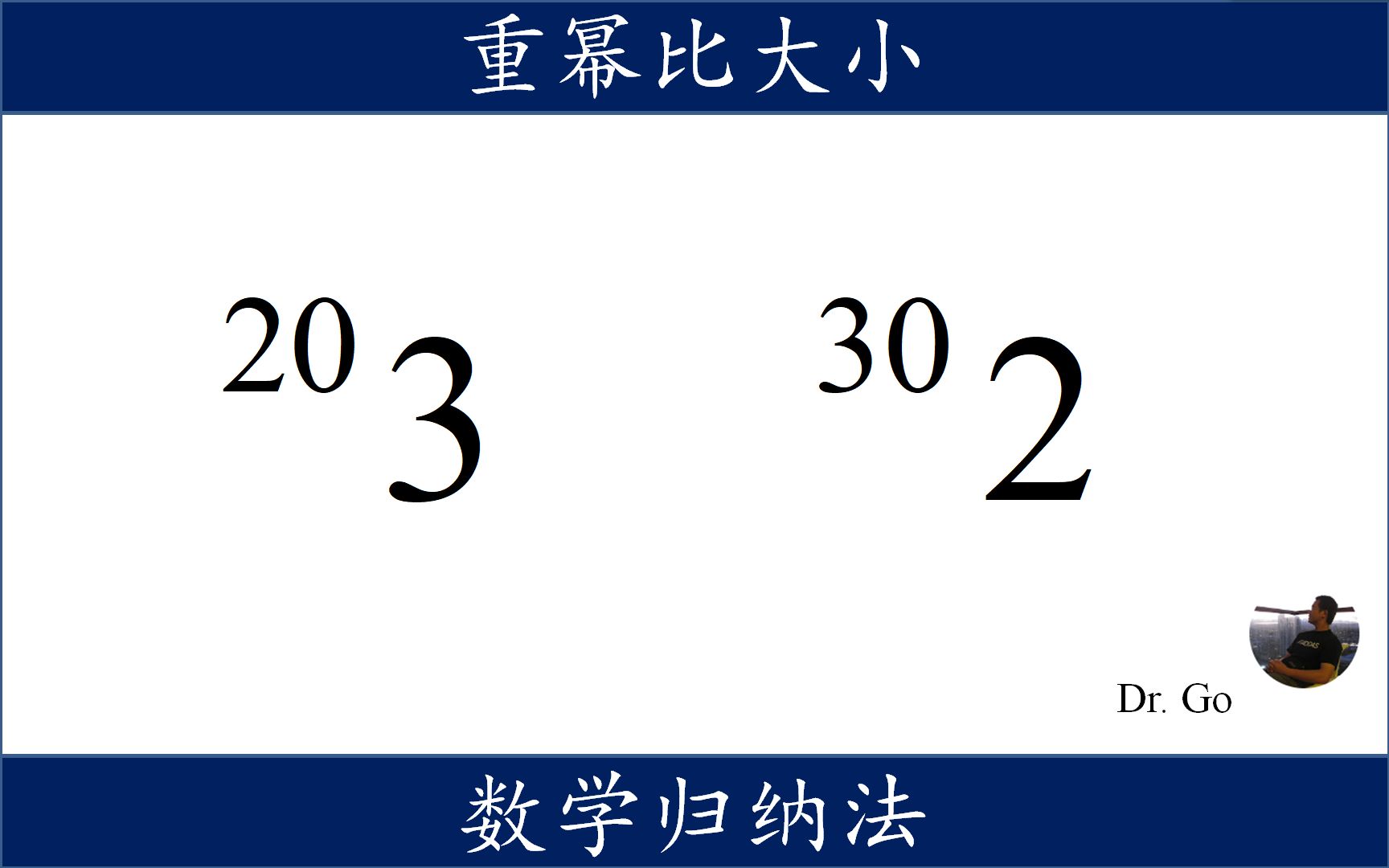 重幂比大小,迭代幂次的计算,用数学归纳法比较大小哔哩哔哩bilibili