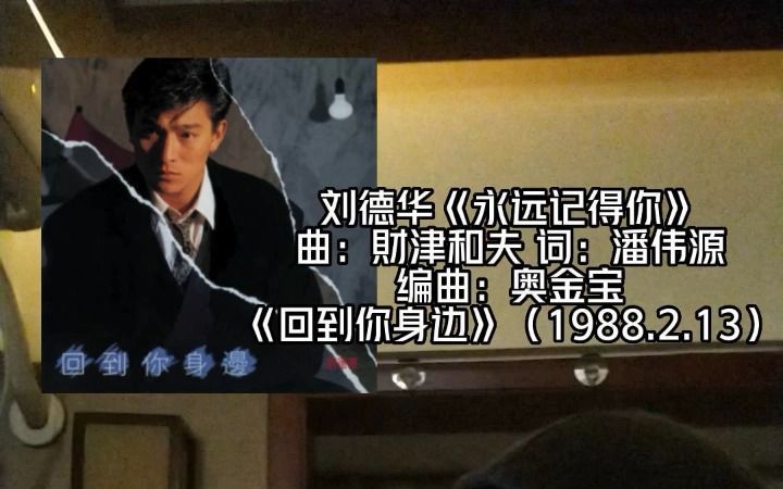 刘德华《永远记得你》间奏吉他solo.