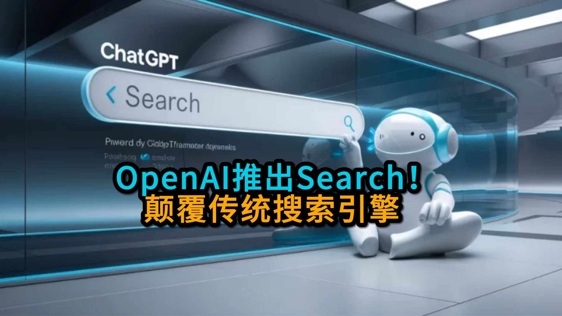 OpenAI推出ChatGPT Search颠覆传统搜索引擎哔哩哔哩bilibili