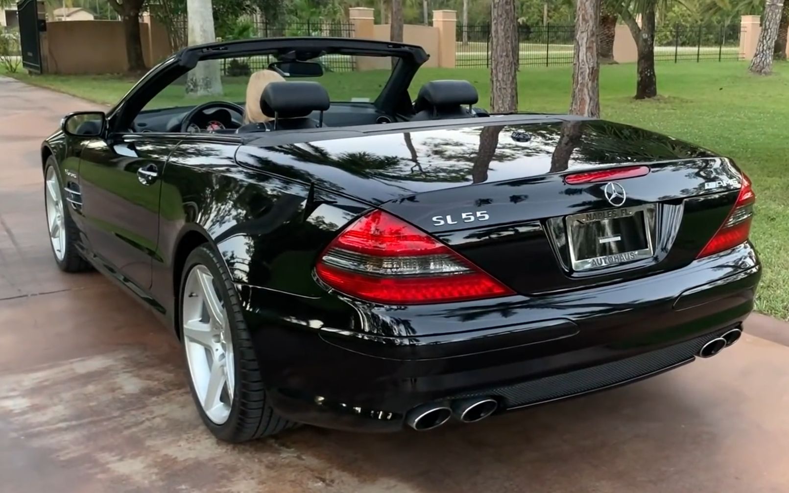 [油管搬运] 奔驰 r230 sl级 sl55 amg 前期型 2007年款_哔哩哔哩_bili